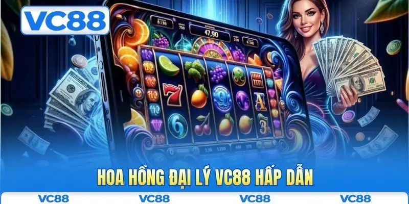 Hoa hồng đại lý VC88 hấp dẫn