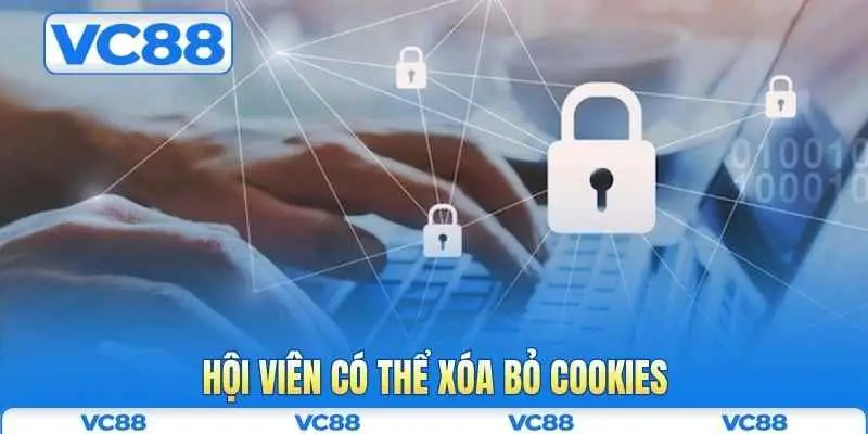 Chính sách bảo mật VC88 5 Hội viên có thể xóa bỏ cookies